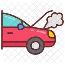 Danos Por Humo Danos En El Motor Danos En El Coche Icon