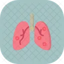 Dañar los pulmones  Icono