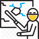 Dano A La Propiedad Dano Roto Icon