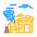 Dano Huracan Desastre Icon