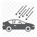 Danos Por Granizo En El Coche Danos En El Coche Granizo Icono
