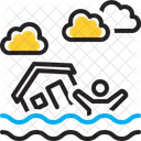 Danos Por Inundacion Inundacion Danos Icon