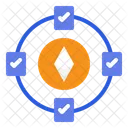 Dapp Decentralized Application Icon