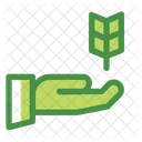 Dar grano  Icono