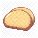 Dark Bread Brown Bread Bread Slices Icon