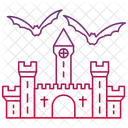 Dark Castle Castle Gothic Icon