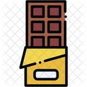 Dark Chocolate Food Sweet Icon