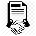 Dark Deal Contract Dark Deal Contract Icon