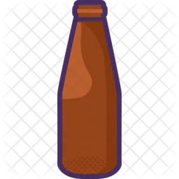 Dark glass bottle  Icon