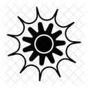 Dark Matter Solar System Space Icon