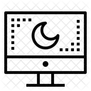 Dark Mode Desktop Icon