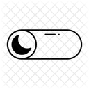 Dark Mode Moon Night Icon