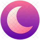 Dark Mode Moon Night Icon