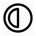 Dark Mode Interface Frame Icon