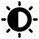 Dark Mode Night Mode Sun Icon