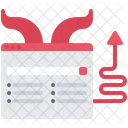 Darknet Teufel Hacker Symbol