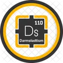 Darmstadtium Preodic Table Preodic Elements Icon