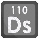 Darmstadtium Periodic Table Chemists Icon