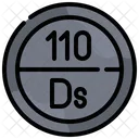 Darmstadtium  Symbol