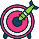 Dart Arrow Target Icon