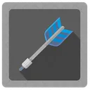 Dart Arrow Box  Icon