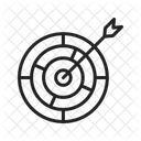 Dart Board Target Goal Icon