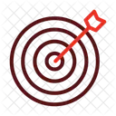Dart Board Target Goal Icon