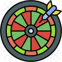 Dart Game Dart Board Icon