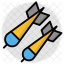 Dart Pins Hitting Pins Target Arrows Icon