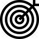 Dart Target Focus Icon