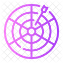 Dartboard Carnival Fairground Icon