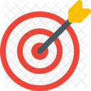 Dartboard Archery Board Icon
