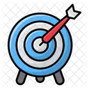 Dartboard Archery Bow Arrow Icon