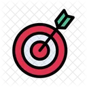 Dartboard Target Sport Icon