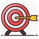 Lawn Dart Dartboard Bullseye Icône