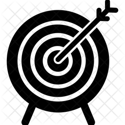 Dartboard Logo Icon