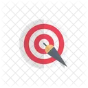 Dartboard Game Target Icon