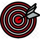Dartboard Target Arrow Icon