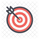Dartboard Bullseye Goal Icon