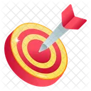 Target Board Dartboard Dart Icon