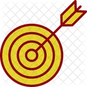 Dartboard Arrow Goal Icon
