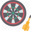 Dartboard Aiming Play Icon