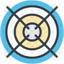 Dartboard Bullseye Goal Icon