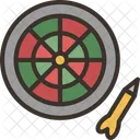 Dartboard Target Game Icon