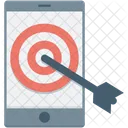 Dartboard Mobile Marketing Icon