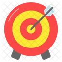 Dartboard Target Goal Icône