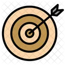 Dartboard Target Aim Icon
