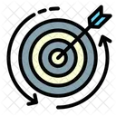 Dartboard Target Goal Icon