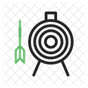 Dartboard Target Goal Icon