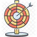 Darts Arrows Target Icon